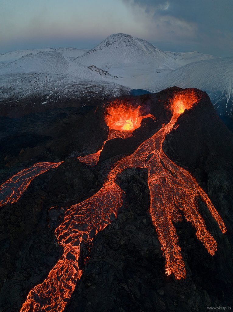 volcano lava tour iceland